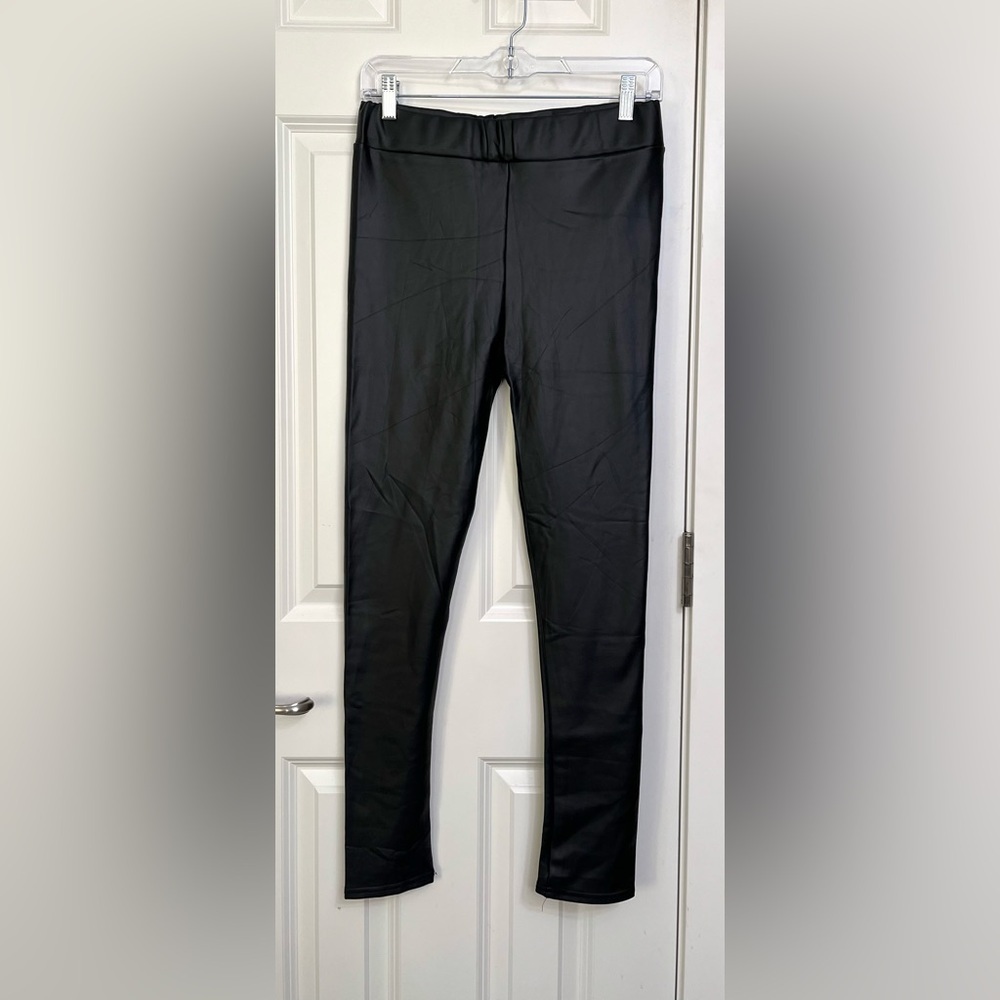 Venti6 Faux Leather Leggings NWT